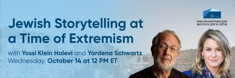 Banner for Jewish Storytelling Event